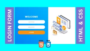 Login Form in HTML CSS Login Form in HTML and CSS